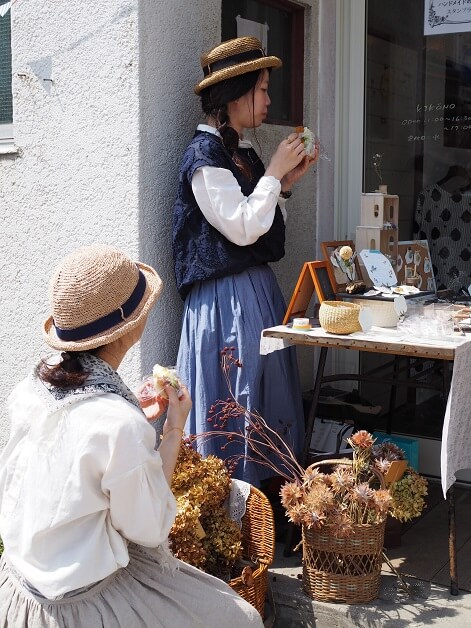 ハンドメイド雑貨市と素敵なスナップ