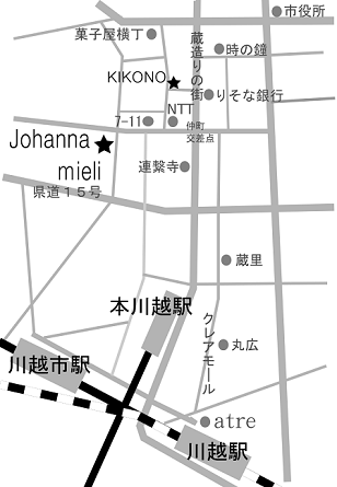 Johannamieli地図