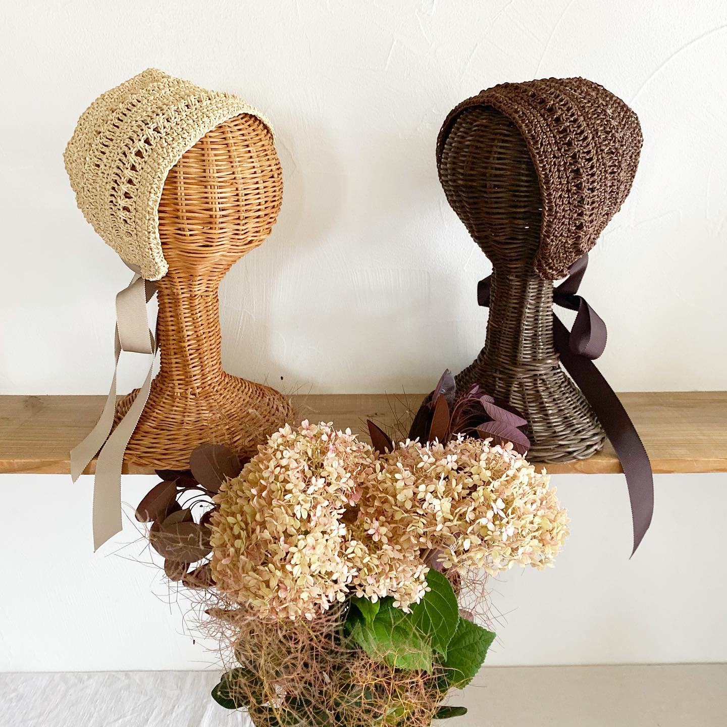 Crochet bonnet